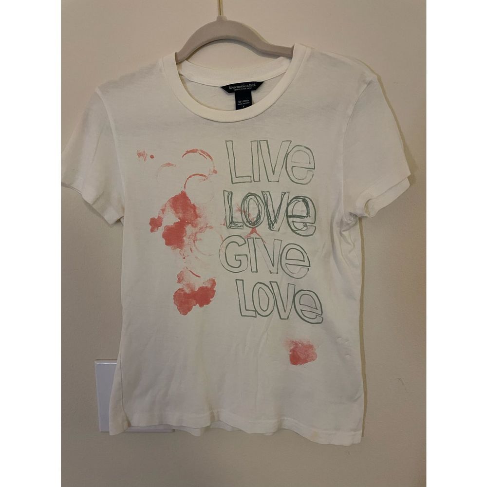 Y2k vintage Abercrombie graphic tee